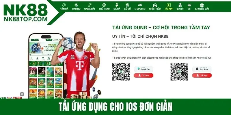 Tải ứng dụng cho iOS đơn giản